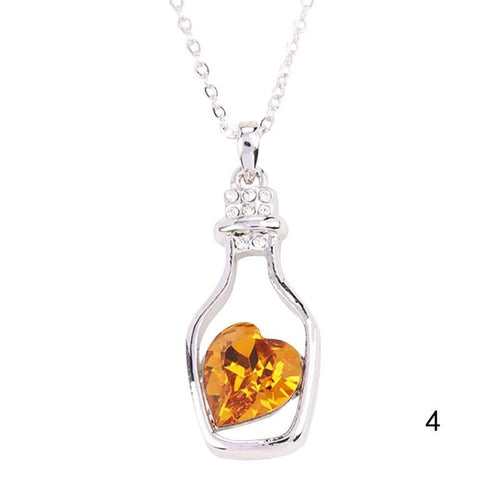 Bottle Heart Necklace